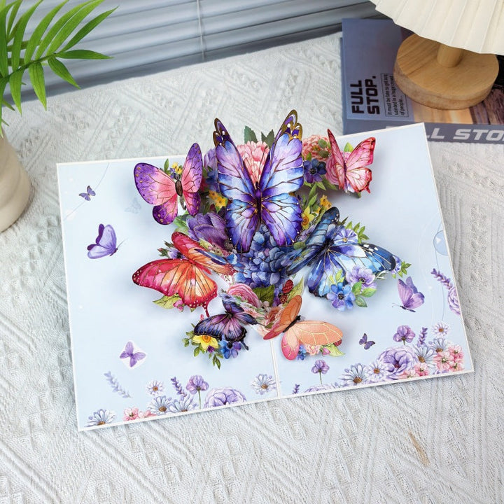 BowLift | Creative 3D paper cut-out card with popup greeting card