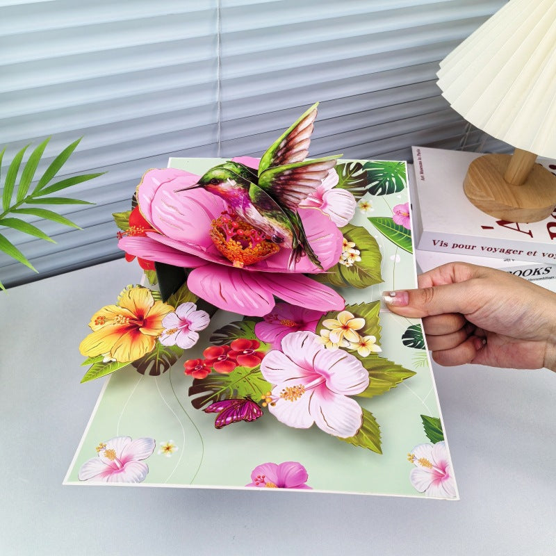 BowLift | Creative 3D paper cut-out card with popup greeting card