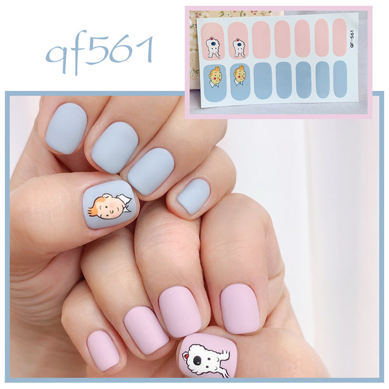 Artificial nail art with smileys and hearts Bowlift