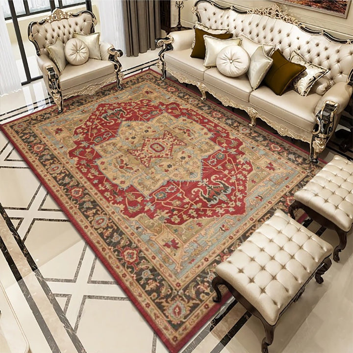 Luxury Vintage-Inspired Area Rug Bowlift