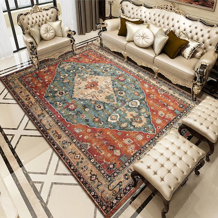 Luxury Vintage-Inspired Area Rug Bowlift