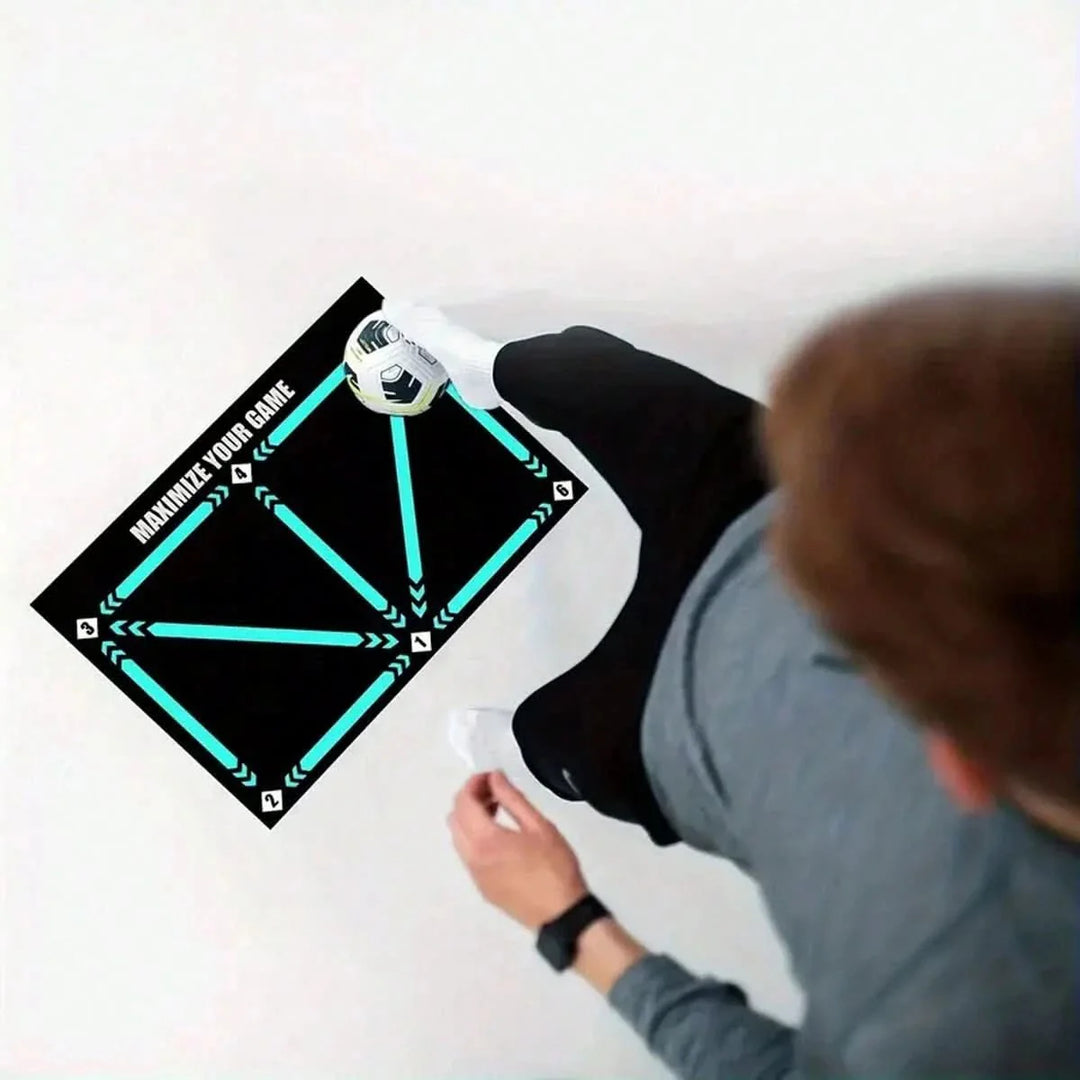 BowLift | slip football training mat - perfect for effective training at home