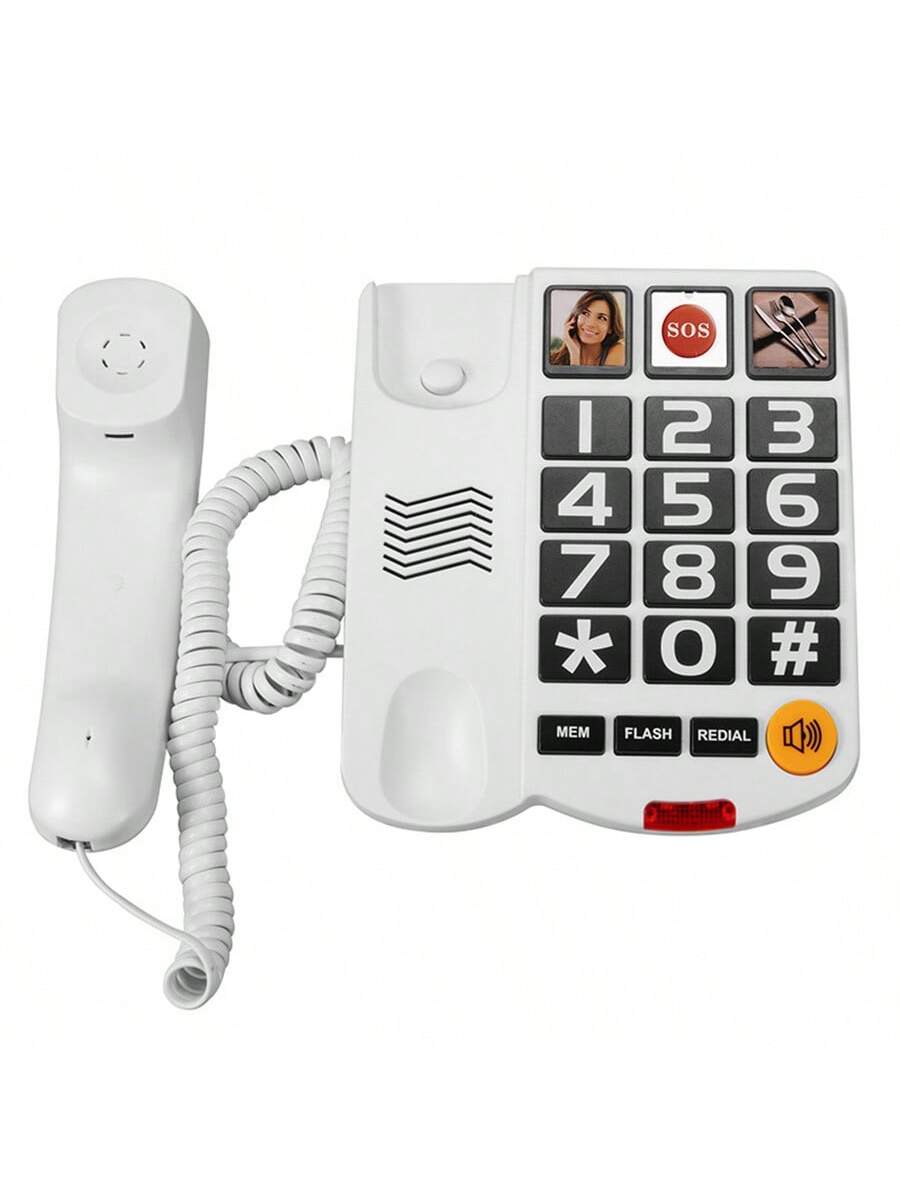 BowLift | Wired Home Telephone for Seniors – Stylish, Simple & Durable