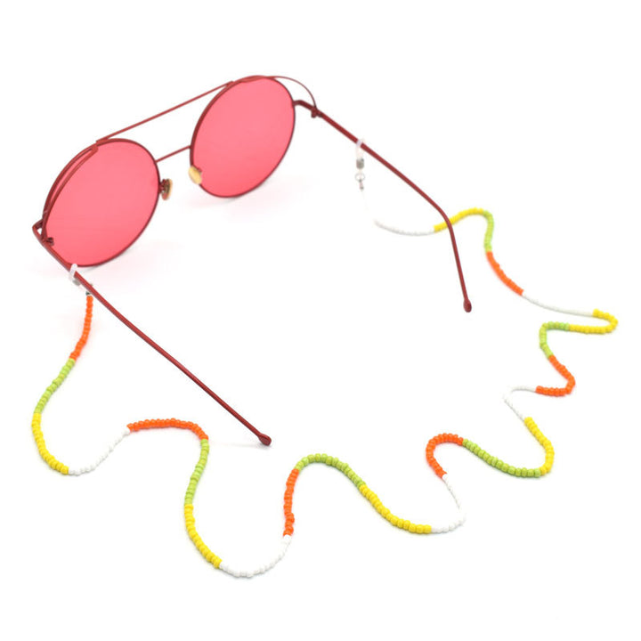 Colorful Bead Eyewear Chain Bowlift