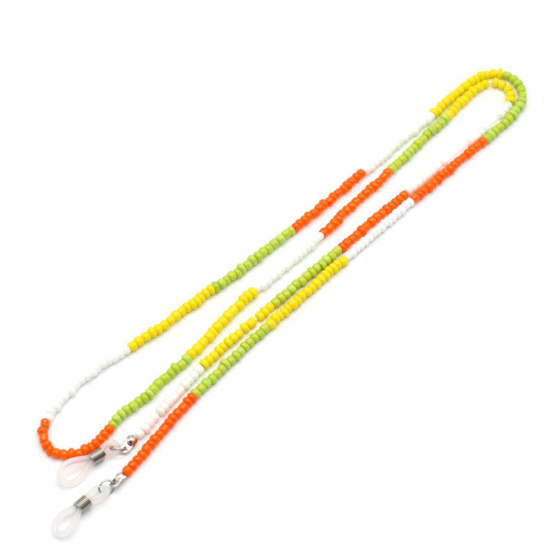 Colorful Bead Eyewear Chain Bowlift