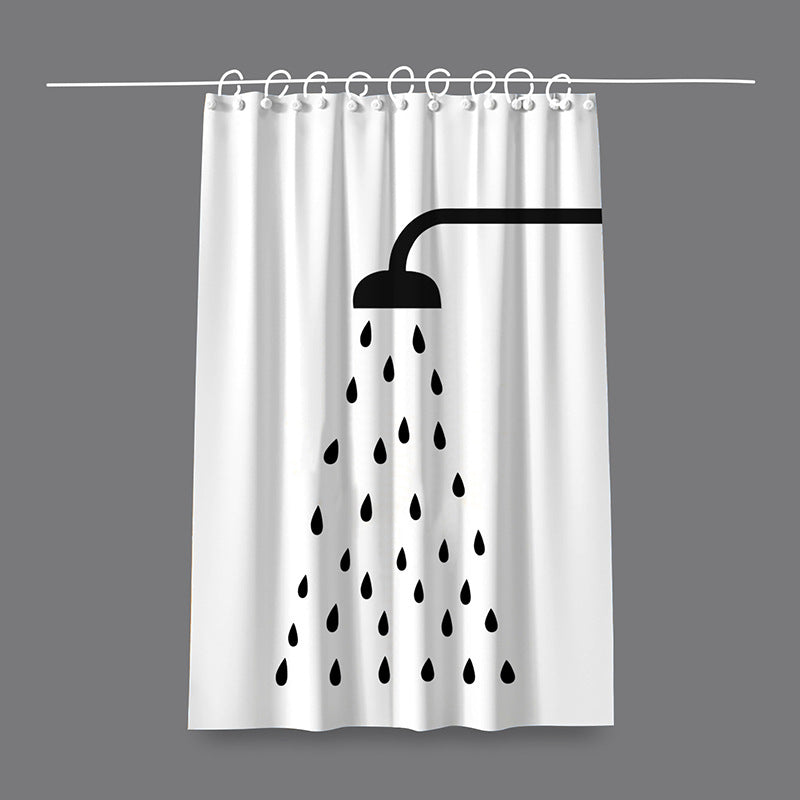Shower Curtain Bowlift