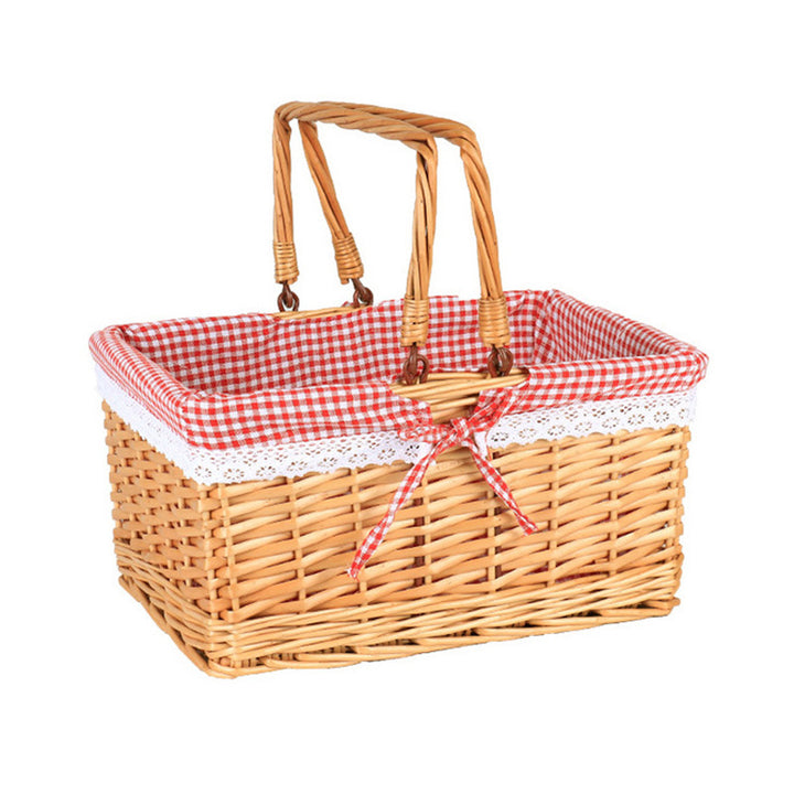 Women’s storage basket with decorative elements Bowlift