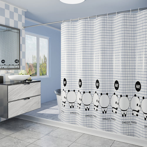 Women's Fun and Playful Shower Curtain Bowlift