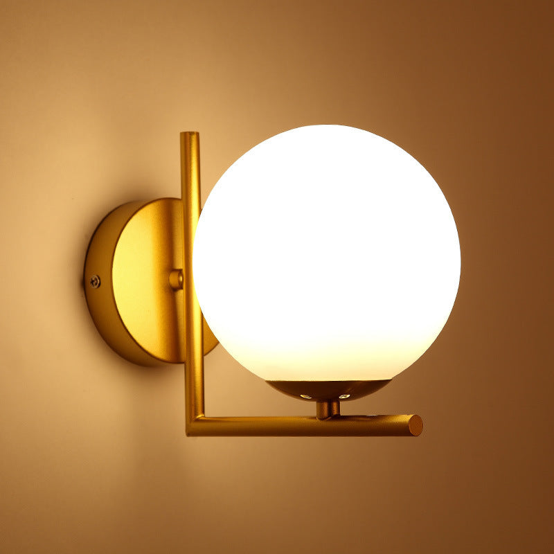 Modern Orb Wall Sconce