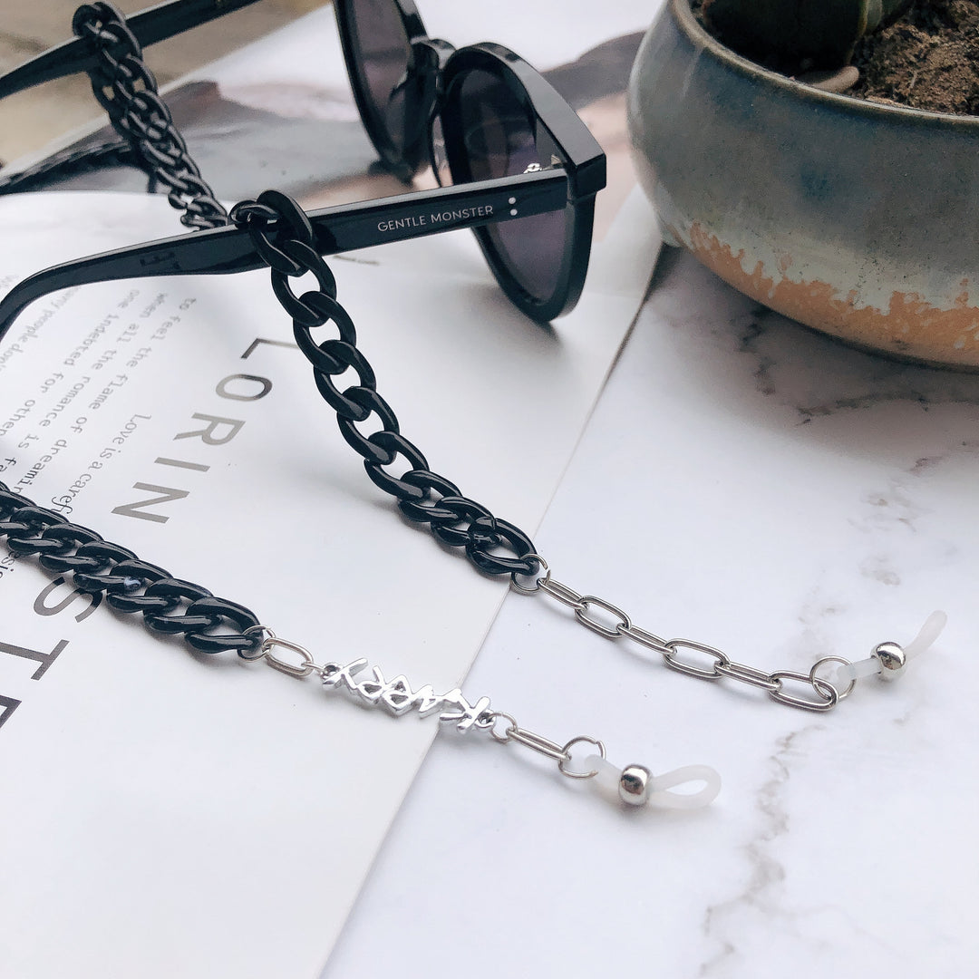 Chunky Metal Chain Eyewear Holder Bowlift