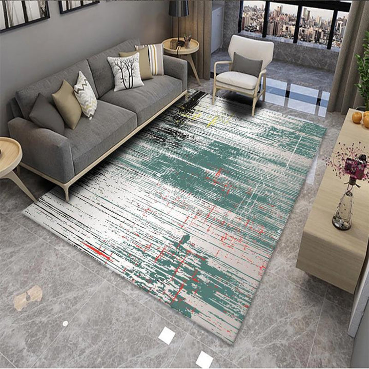Geometric Pattern Area Rug Bowlift