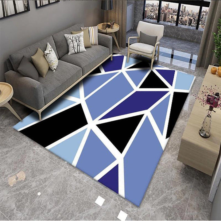 Geometric Pattern Area Rug Bowlift