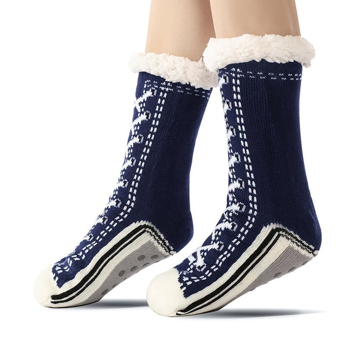BowLift | Ultra-thick Cashmere Slipper Home Socks