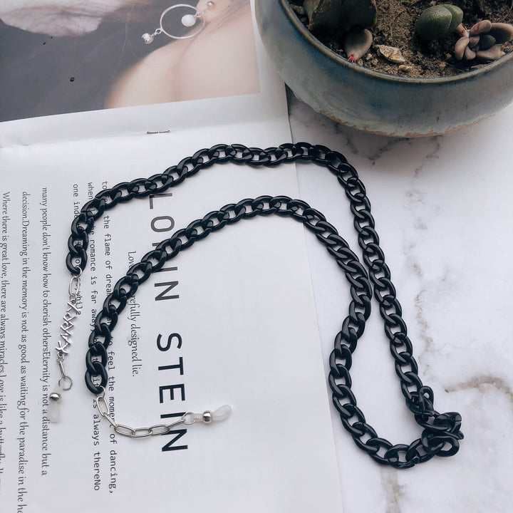 Chunky Metal Chain Eyewear Holder Bowlift