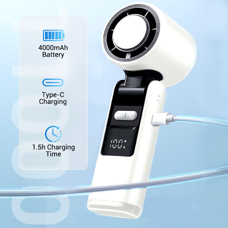 BreezeGo Mini-Handheld Fan | Bowlift