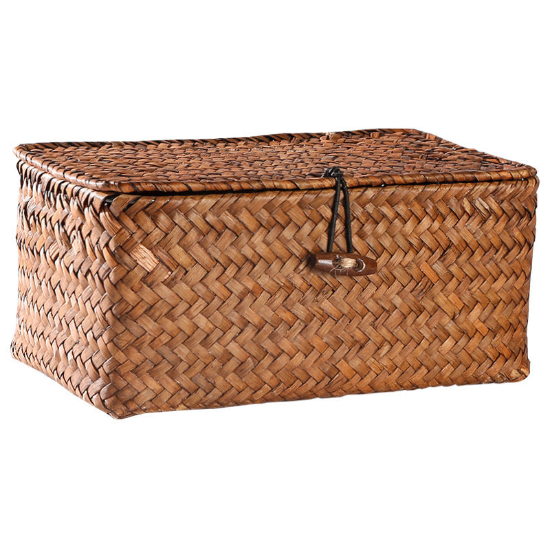 Handcrafted Woven Storage Box Bowlift