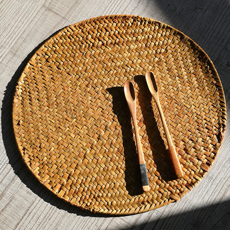 Handcrafted Round Serving Platter Bowlift