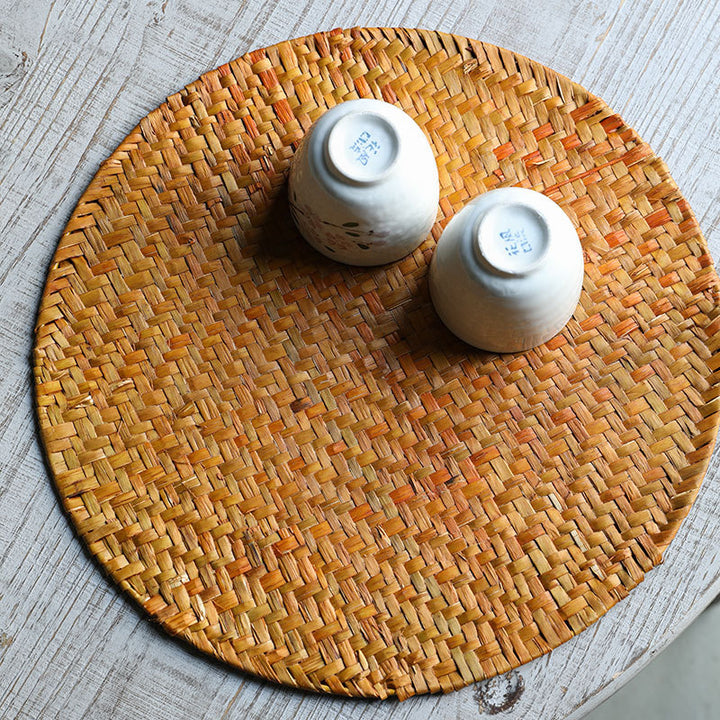 Handcrafted Round Serving Platter Bowlift