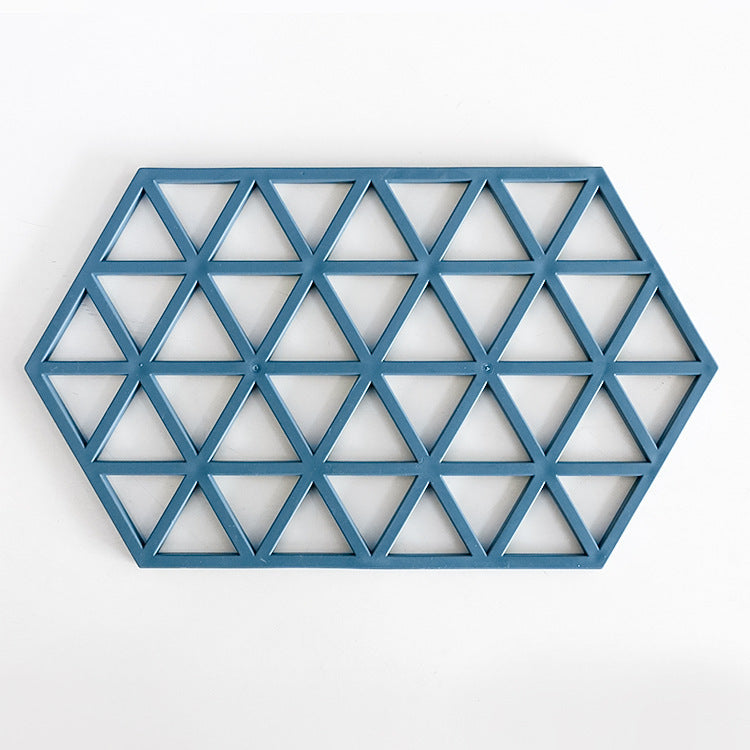 Unisex Silicone Coaster with Geometric Design Bowlift