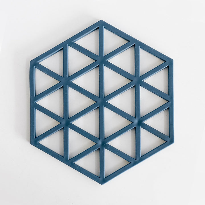 Unisex Silicone Coaster with Geometric Design Bowlift
