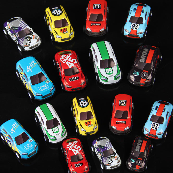 Miniature Pull-Back Racing Car Collection Bowlift