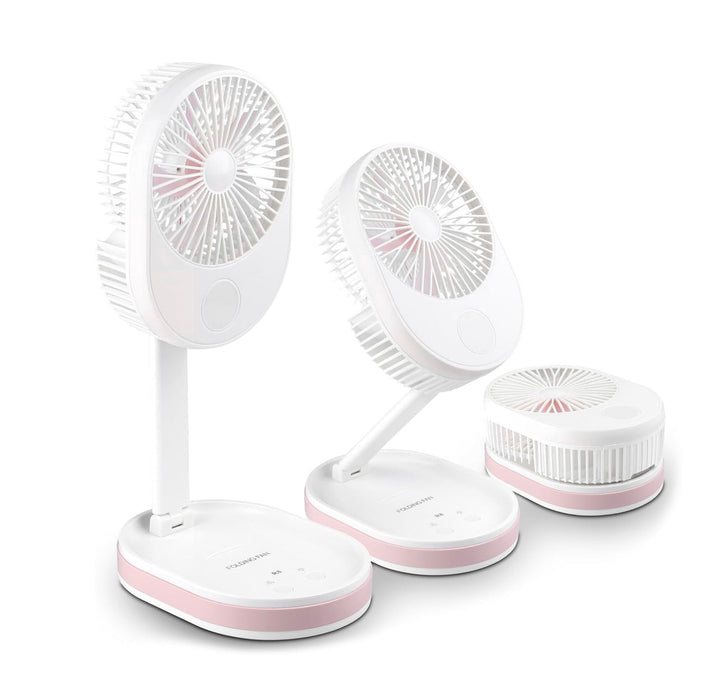 MULTI-FUNCTION FOLDING FAN WITH LIGHT | Bowlift