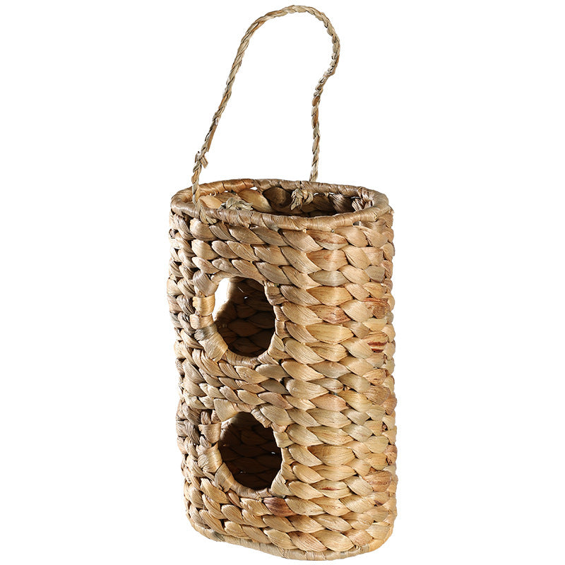 Versatile Hanging Woven Storage Basket Bowlift