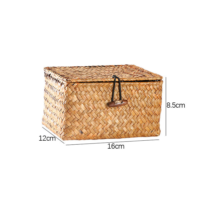 Handcrafted Woven Storage Box Bowlift