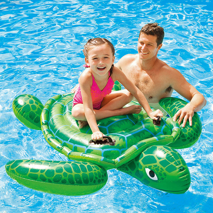 Unisex Inflatable Turtle with Grip Handles Bowlift