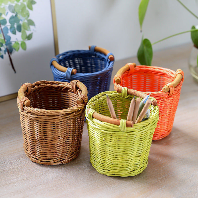 Unisex Decorative Plant Basket with Ergonomic Handles Bowlift