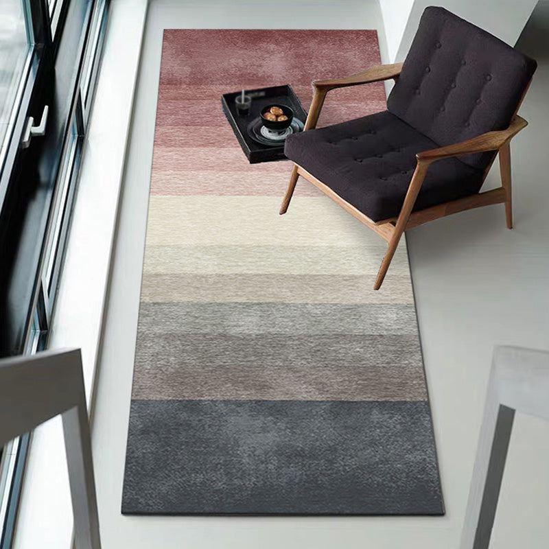 Unique multicolored modernist carpet polyester ombre pattern washable pet friendly non-slip carpet for the living room | Bowlift
