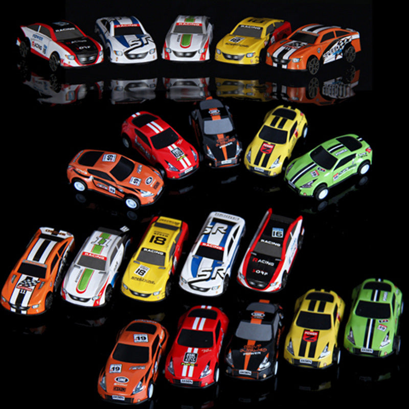 Miniature Pull-Back Racing Car Collection Bowlift