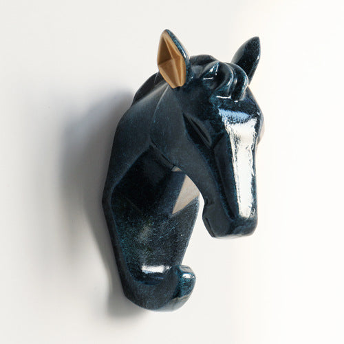 Cute Animal Head Nordic Paste Key Hook Punch-free Nail-free Clothes Hook Creative Wall Decoration Coat Hook