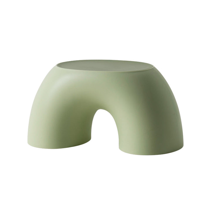 Children's Round Low Stool Comfortable Stool Non-slip Durable Shoe Changing Stool Rainbow Stool Simple Ring Rainbow Stool Thick Stool