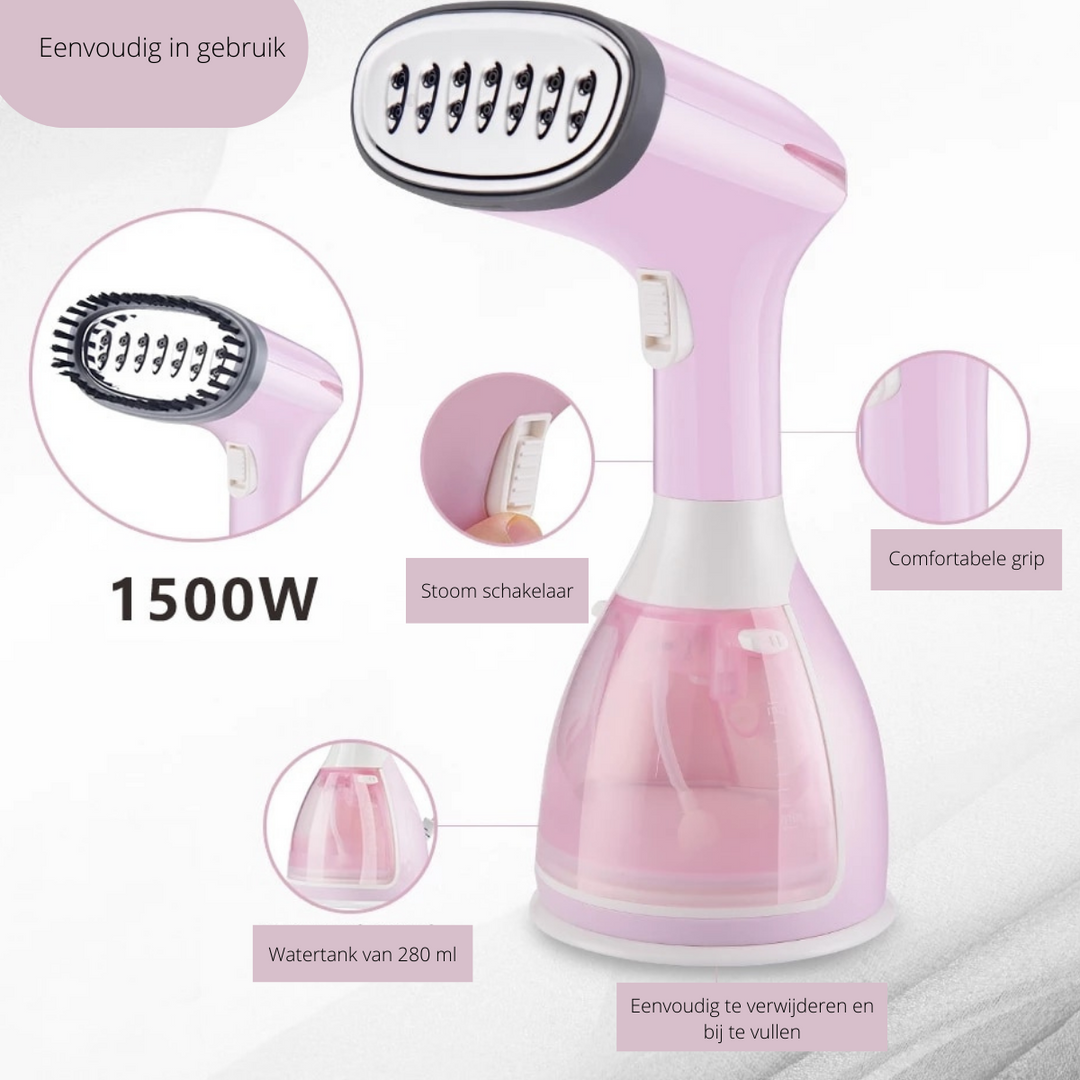 Compact Portable Garment Steamer Wrinkle-Free Bowlift