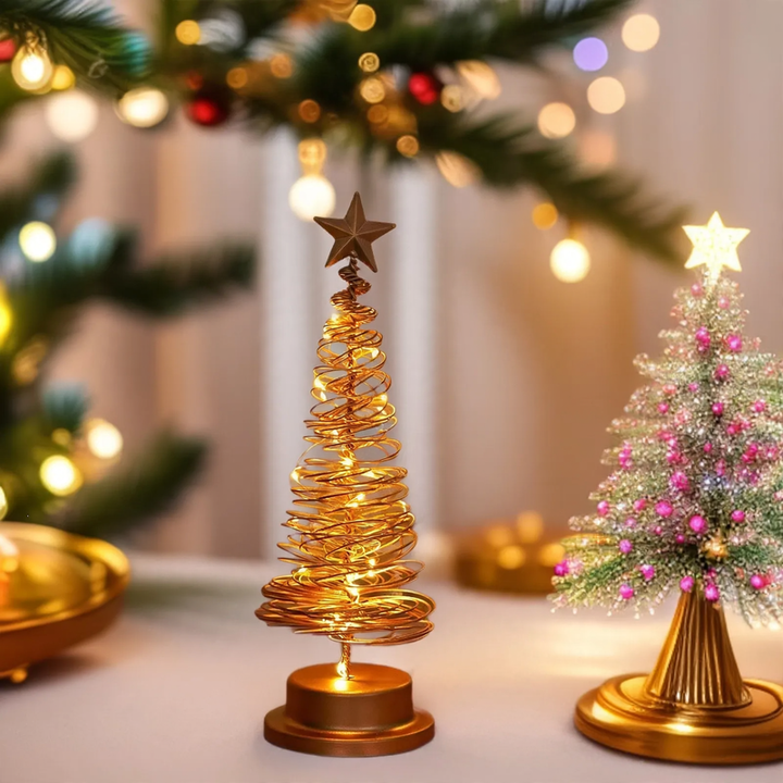 Decorative LED tree light made of iron