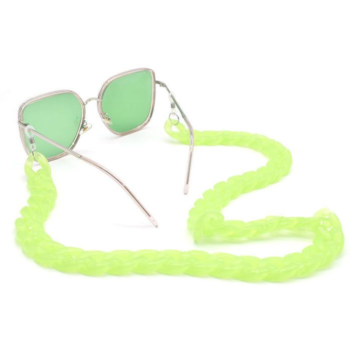Charming Glow-in-the-Dark Eyewear Chain Bowlift