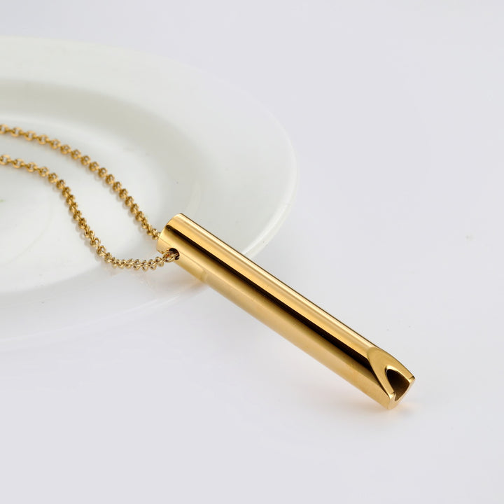 BowLift 丨 Breathing Resistance Meditation Whistle Necklace