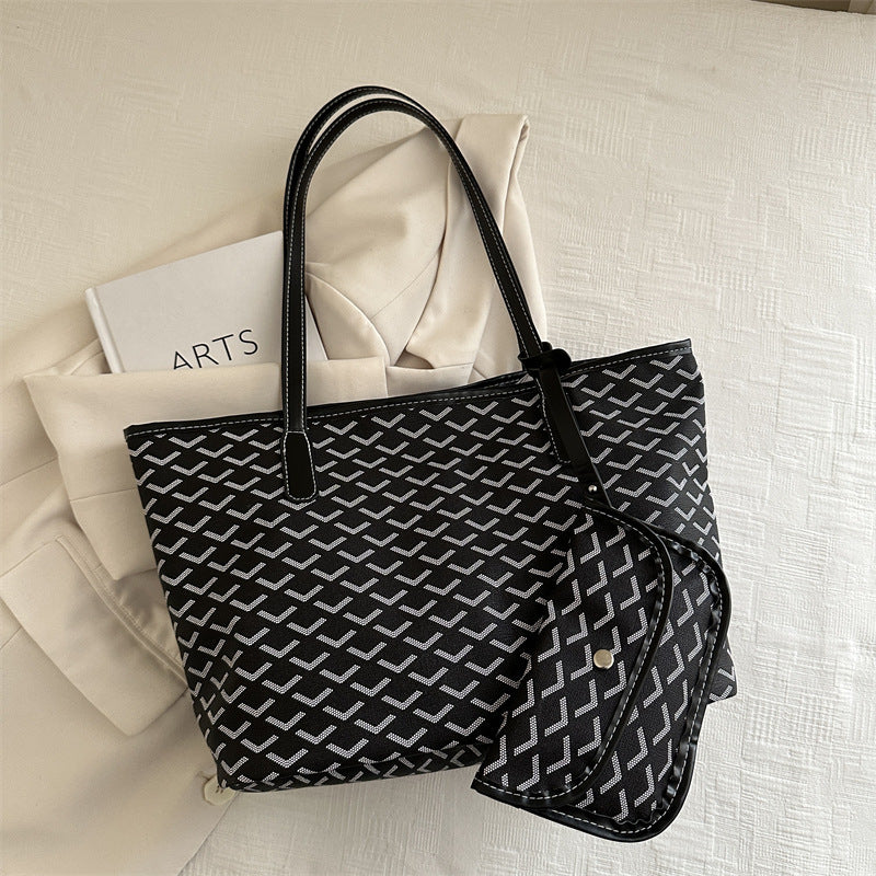 BowLift 丨 Shoulder Bag Handbag Female Large Capacity PU material
