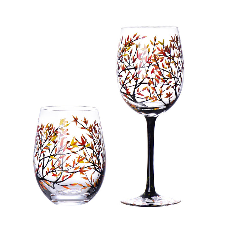 BowLift | Crystal Glass Red Wine Glass+Clear Texture/All Season Use