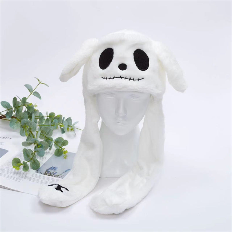 BowLift 丨 Women's Cute Fluffy Plush Hat Movable Ears