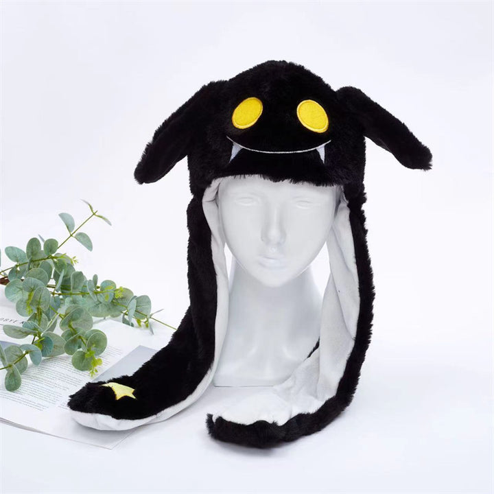 BowLift 丨 Women's Cute Fluffy Plush Hat Movable Ears