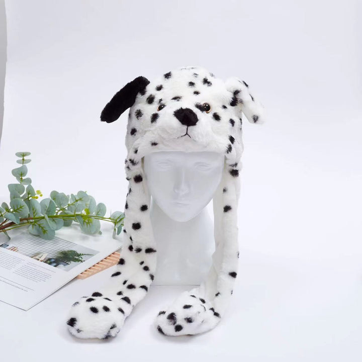 BowLift 丨 Women's Cute Fluffy Plush Hat Movable Ears