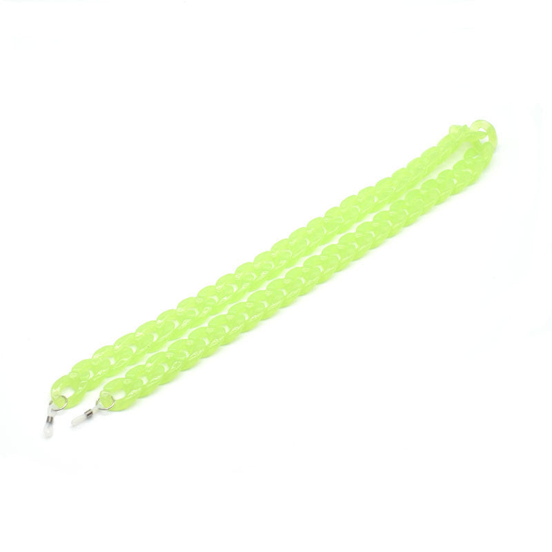 Charming Glow-in-the-Dark Eyewear Chain Bowlift