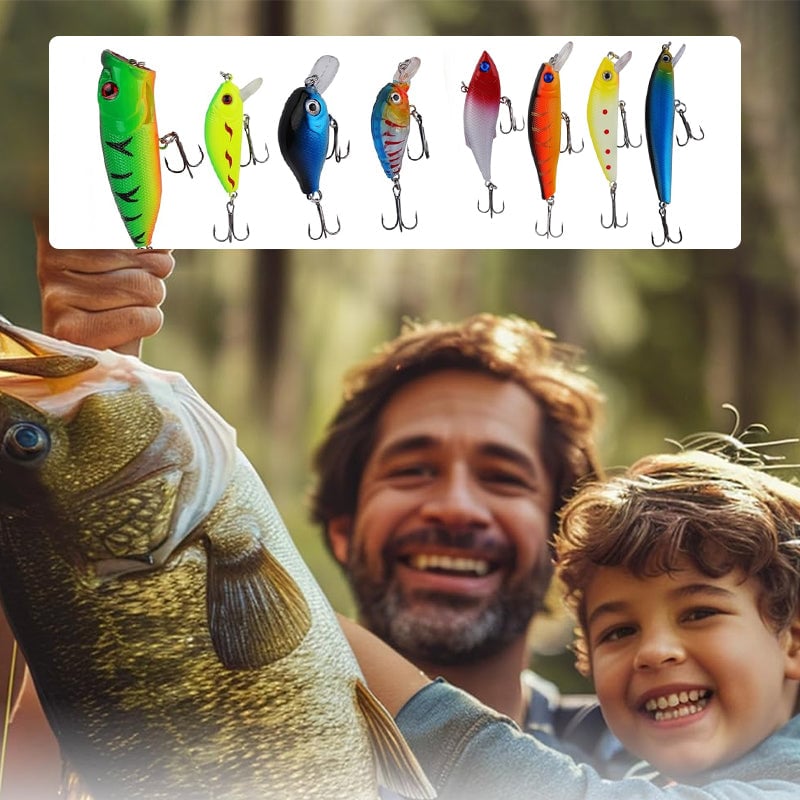 BowLift | 24 Days Christmas Countdown Fish Tackle Set