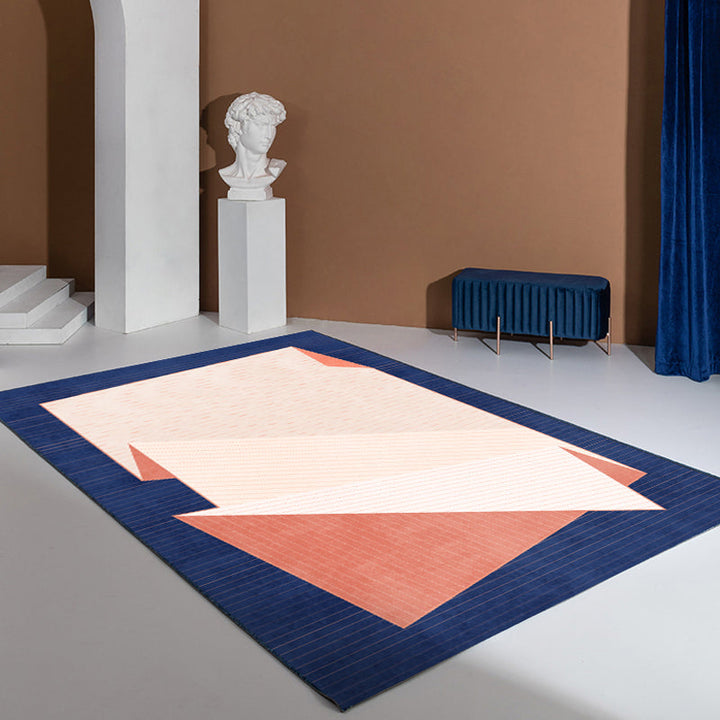 Blue Moon Pattern Carpet Polyester Modern Carpet Washable Non-Slip Pet-Friendly Carpet for the Living Room | Bowlift