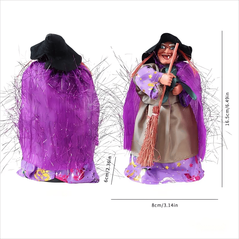 BowLift | Halloween Witch Doll Statue Decor Desktop