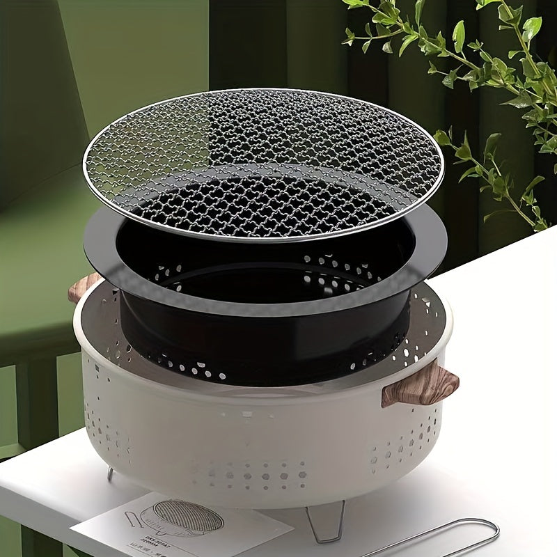 BowLift | Indoor Grill Smokeless –  Griddle with Grease Drain