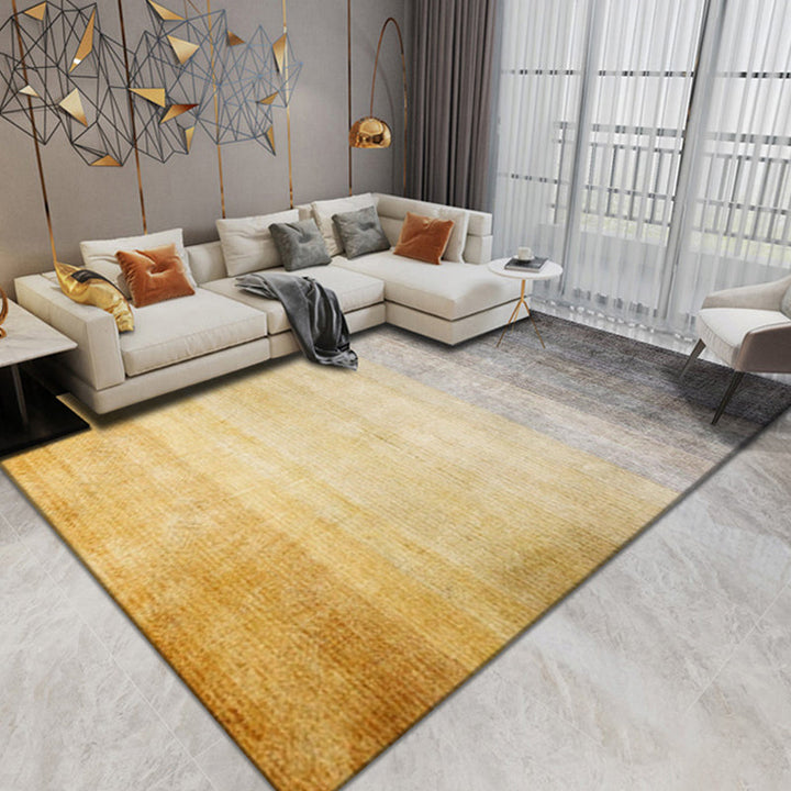 Unique multicolored modernist carpet polyester ombre pattern washable pet friendly non-slip carpet for the living room | Bowlift