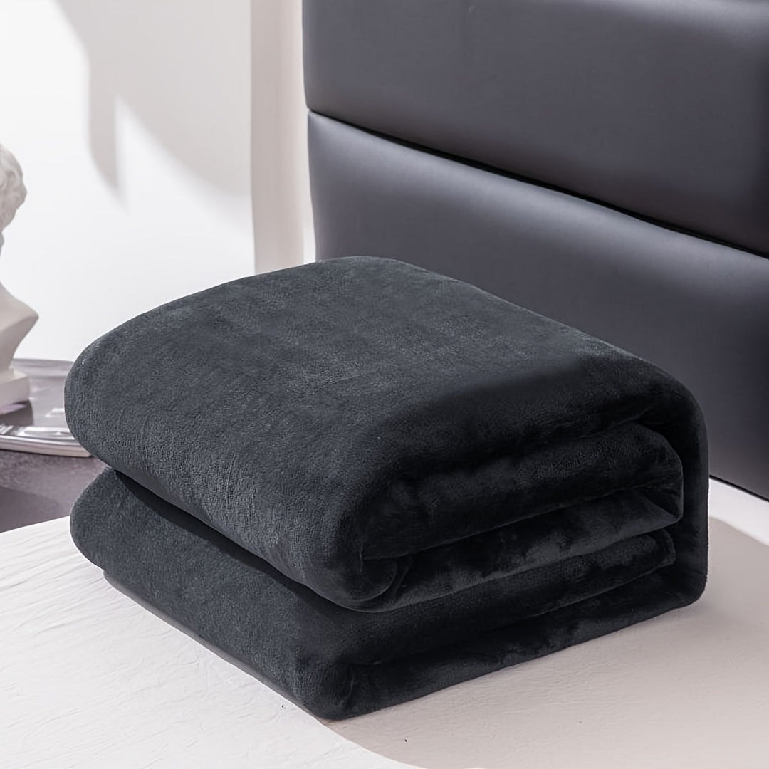 BowLift | Gray Flannel Blanket: Luxury Comfort for Every Season